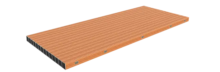 3d Edited Timber Mat Model