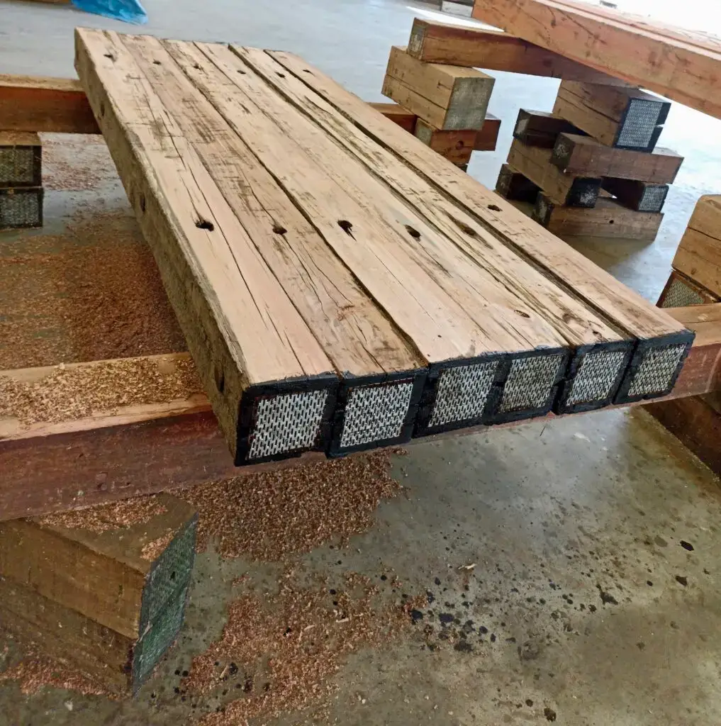 How long do Eucalyptus Mats Last? - Remanufactured 6.5 Year Old Eucalyptus Mat Timbers