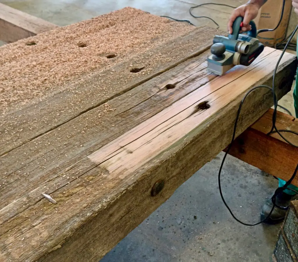 How long do Eucalyptus Mats Last? - Planing 6.5 Year Old Eucalyptus Mats