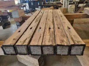 Prepped 6.5 Year Old Eucalyptus Mat Timbers